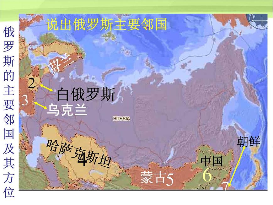 人教版七下地理  7.4俄羅斯 課件第6頁