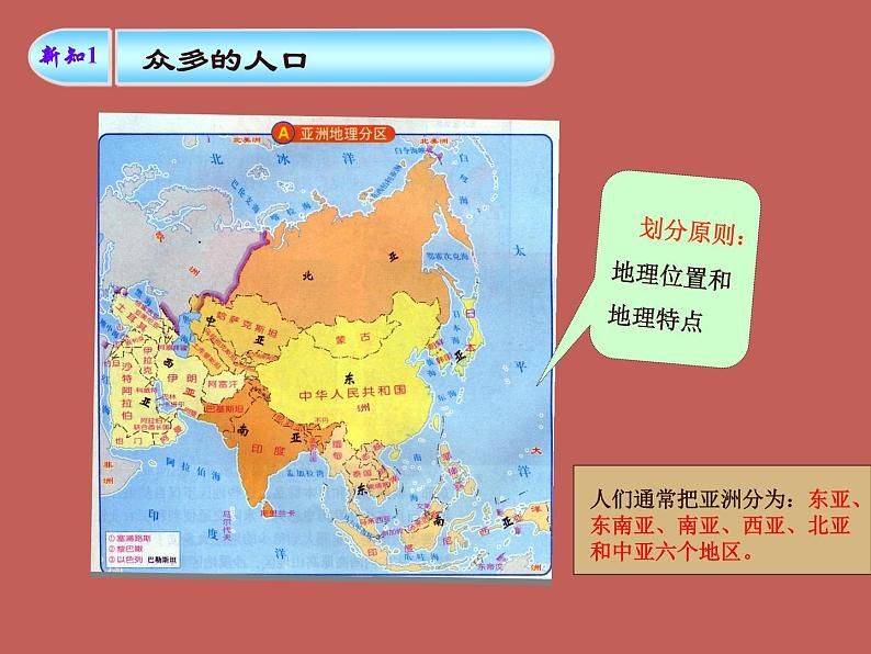 中图版八下地理 5.2 学习与探究—亚洲的人文环境和地域差异 课件06