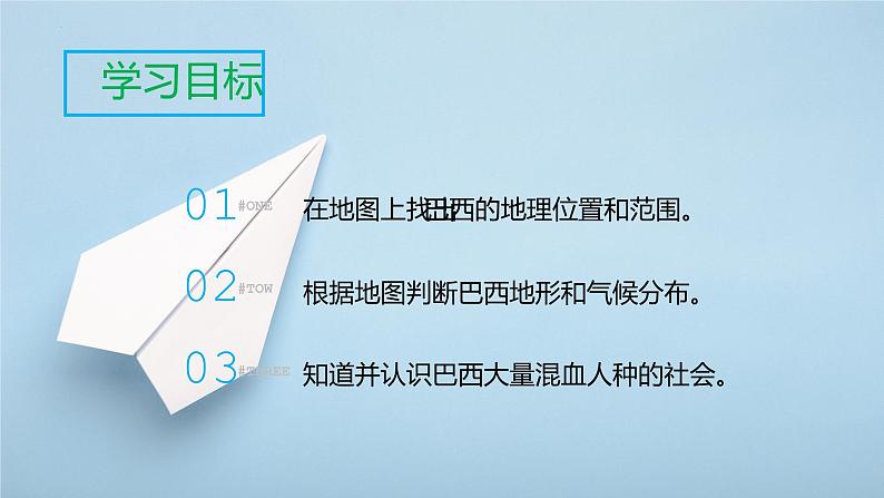 9-2巴西(第1课时)(课件)-2021-2022学年七年级地理下册同步精品备课和单元复习讲练(人教版)第3页