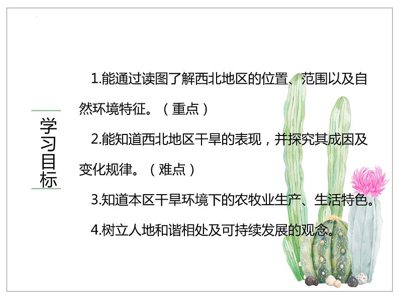 人教版八年级下册第八章第一节《自然特征与农业》课件03