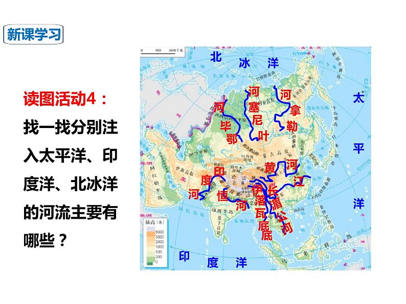 中图版八年级下册地理 5.1亚洲的自然环境 课件第8页