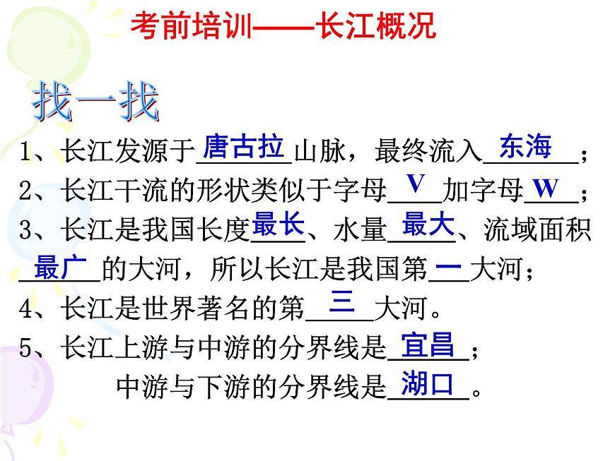 初中地理 湘教2011課標(biāo)版 八年級(jí)上冊(cè) 中國(guó)的河流 滾滾長(zhǎng)江課件 課件第5頁(yè)