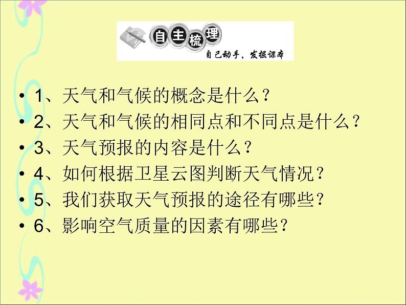 初中地理 湘教课标版 七年级上册 天气和气候 课件第3页