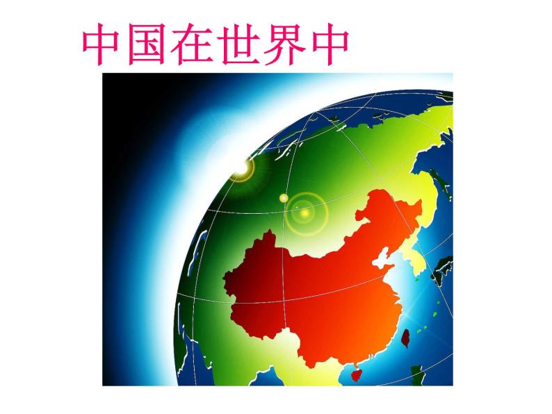 人教版八下地理 10中国在世界中 课件03