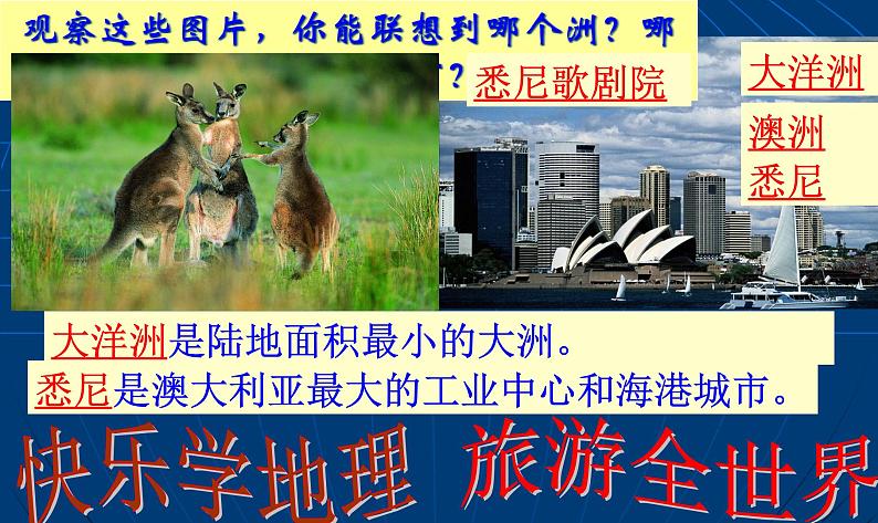 粤教版七年级下册地理 10.3大洋洲概述 课件03