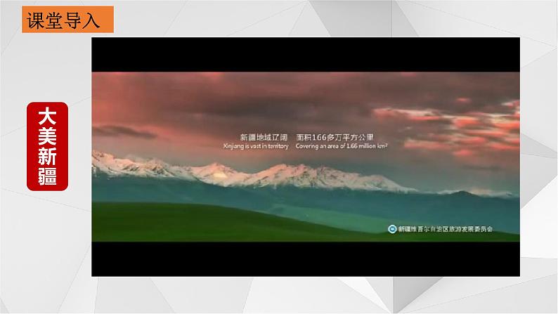 8.3新疆维吾尔自治区的地理概况与区域开发(第1课时)2021-2022学年八年级地理下册课件第2页