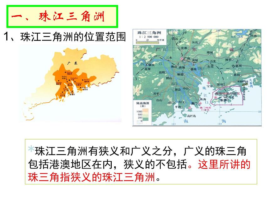 商務(wù)星球版八下地理 7.3珠江三角洲和香港 澳門特別行政區(qū) 課件第7頁