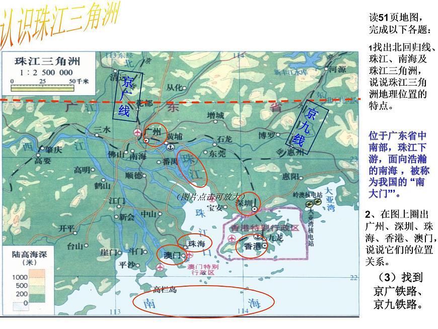 商務(wù)星球版八下地理 7.3珠江三角洲和香港 澳門特別行政區(qū) 課件第8頁
