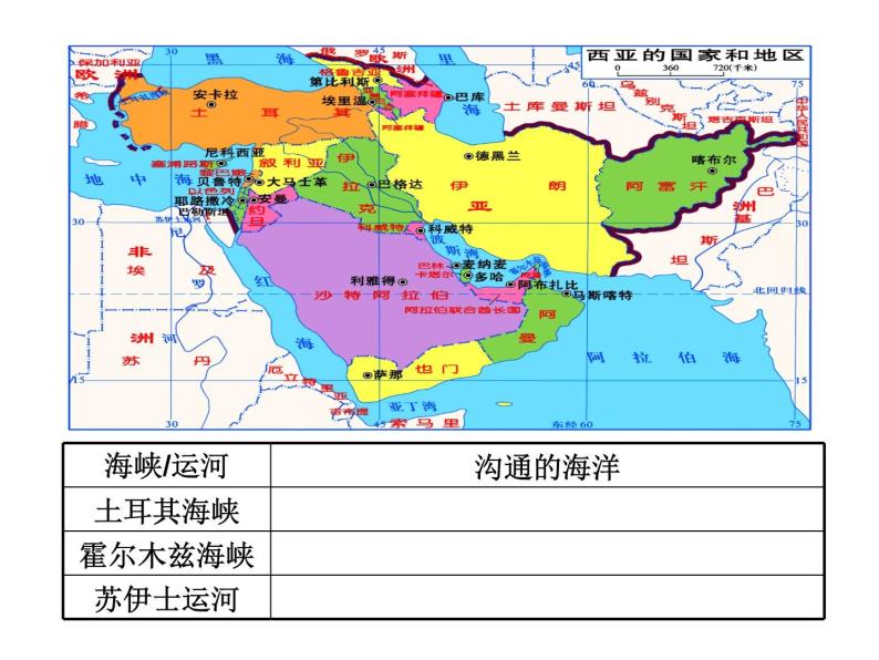 粤教版七年级下册地理 7.4西亚 课件07