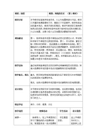 初中地理中图版八年级上册第三节 海陆变迁第2课时教学设计