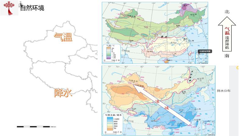 【精品课件】2022年地理八下人教版 5.1 中国的地理差异 课件第5页