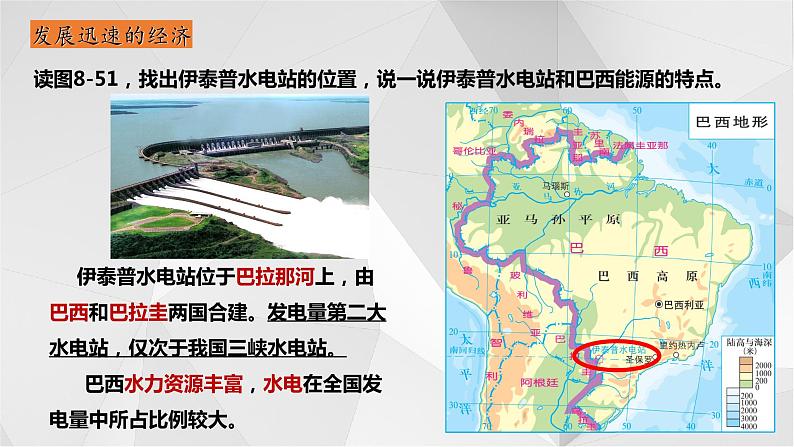 8.6 巴西 第二课时 课件 2021-2022学年七年级地理下册(湘教版)第7页