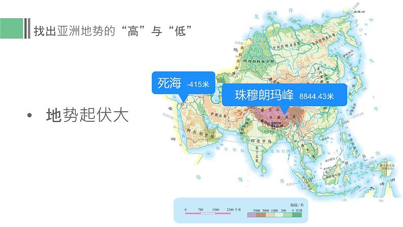 中图版 八年级下册6.2 亚洲的自然环境课件第8页