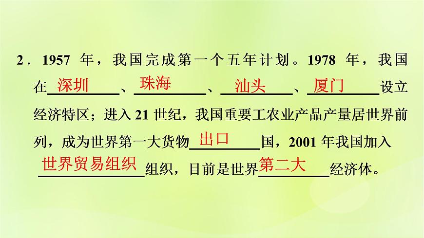 人教版中考地理總復(fù)習(xí)第1部分考點(diǎn)突破第18章中國(guó)在世界中課件第6頁(yè)