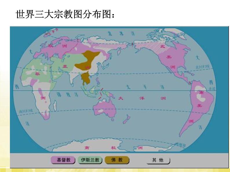 晋教版地理七年级上册 5.2 民族、语言和宗教 课件第7页