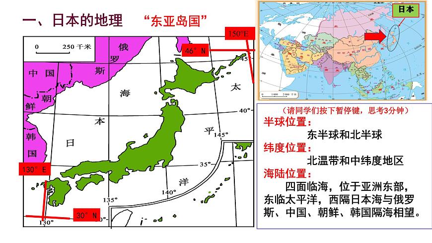 初中 初一 地理 《日本》（第1課時(shí)）PPT 課件第5頁
