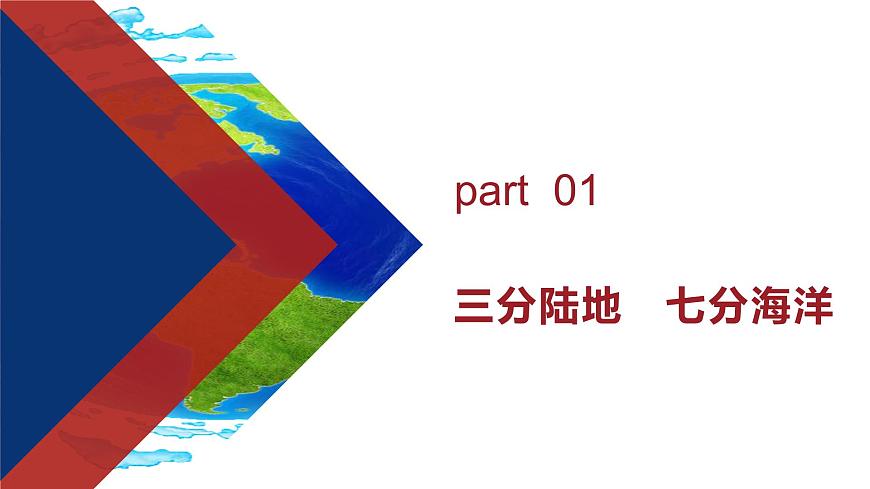 1.2 海陸分布（課件）-2022-2023學年八年級地理上冊同步備課系列（中圖版）第3頁