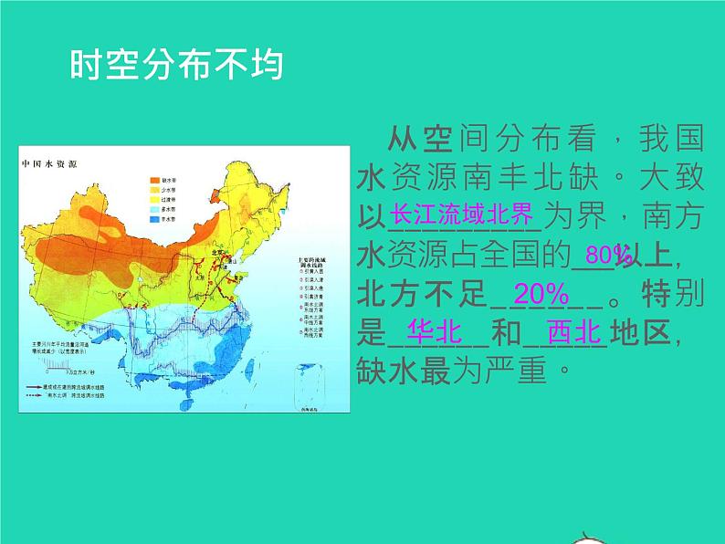 2022八年级地理上册第三章中国的自然资源第三节水资源同步课件新版新人教版第3页