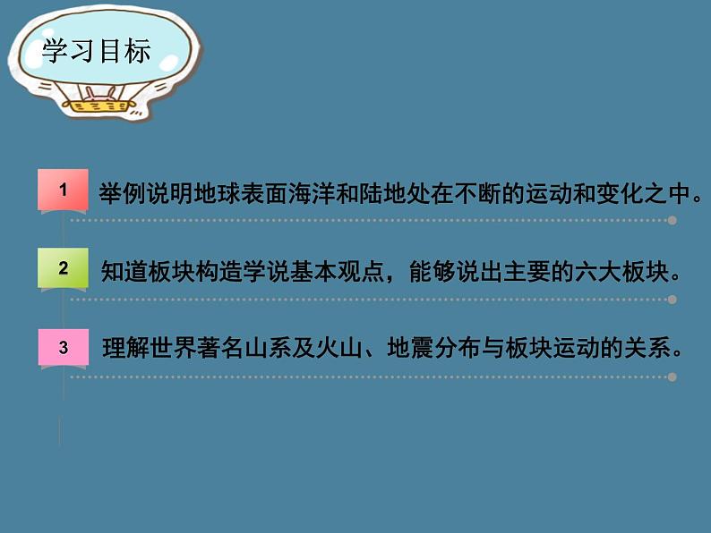 七地上册 粤教版 课件3.2 海洋与陆地的变迁第2页