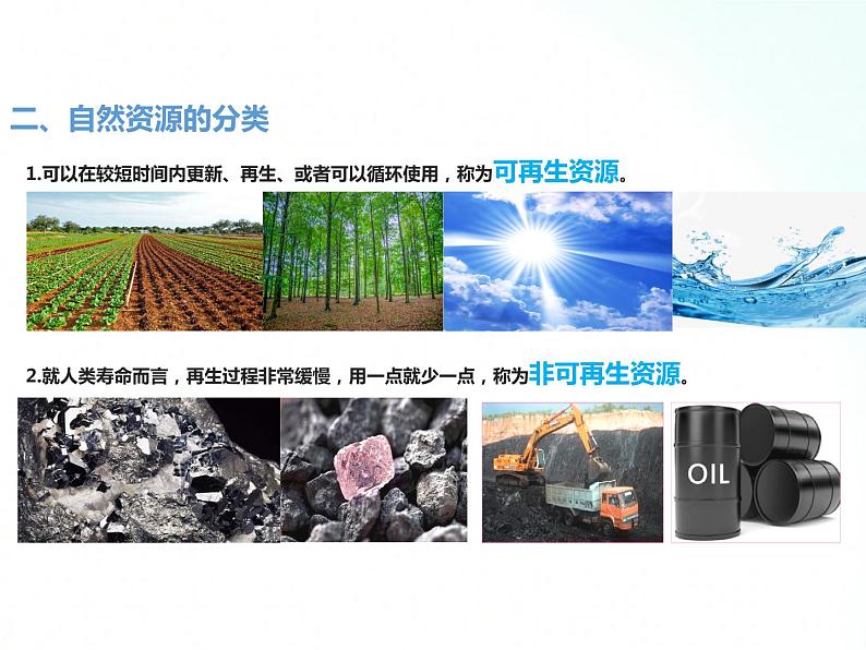 人教版地理八年级上册 3.1 自然资源基本特征 课件第6页