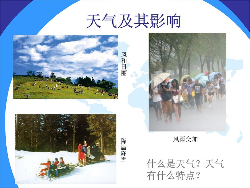 人教七上地理 3.1多變的天氣  課件第3頁