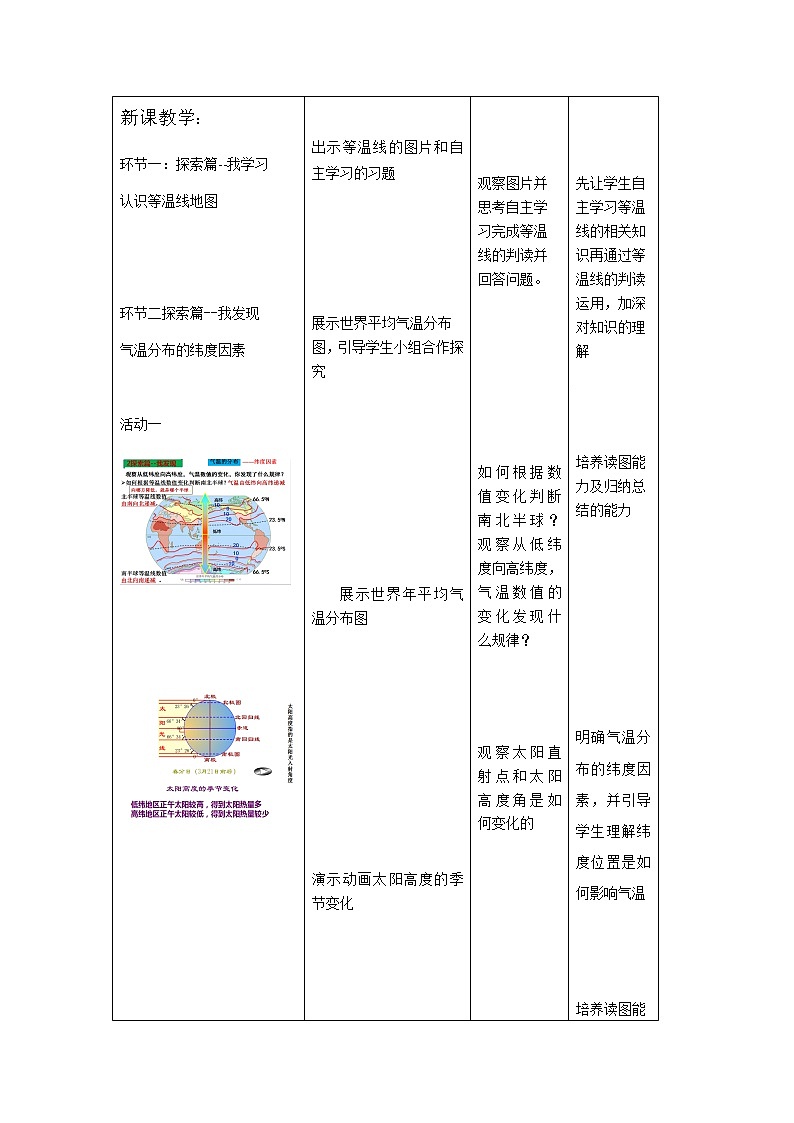 六年级地理上册教案-3.2气温的变化与分布2-鲁教版(五四学制)第3页