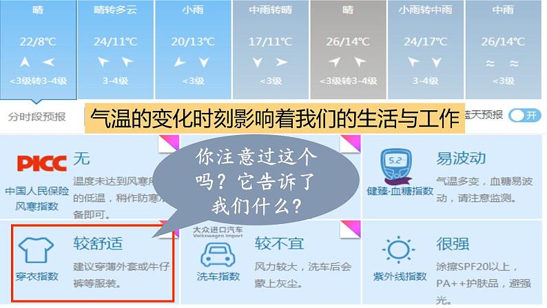 人教版七年级地理上册课件 第3章 第2节 气温的变化与分布第3页
