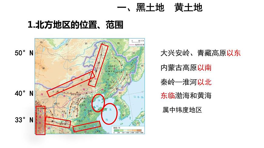 地理人教版八年級下冊同步教學(xué)課件第6章北方地區(qū)第1節(jié)自然特征與農(nóng)業(yè)第6頁