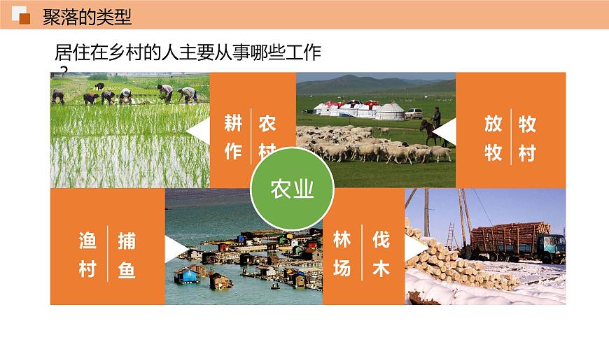 4.3人類的聚居地—聚落 課件 初中地理魯教版(五四學制)六年級上冊第5頁