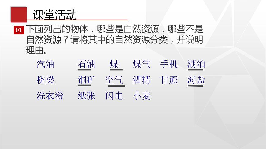 專題3.1 自然資源的基本特征（同步課件）初中地理（魯教版五四學(xué)制）七年級上冊(共26張PPT)第6頁