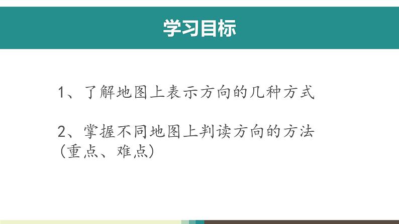 初中地理粤人版七年级上册 2.2 地图的运用(第1课时) 同步课件02