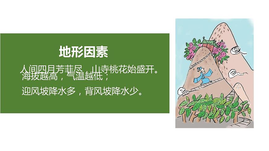 初中地理粵人版七年級上冊 4.3 世界的主要氣候類型（第2課時） 同步課件第6頁