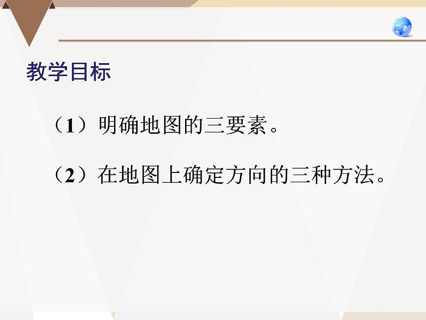 晉教版地理七年級上冊 2.1 認識地圖 課件第2頁