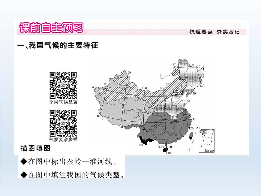初中地理八上第2章第2節(jié)第3課時 我國氣候的主要特征 影響我國氣候的主要因素作業(yè)課件第2頁