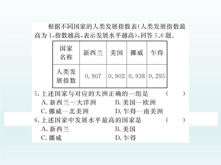 初中地理七上第五章   發(fā)展與合作課件A第8頁