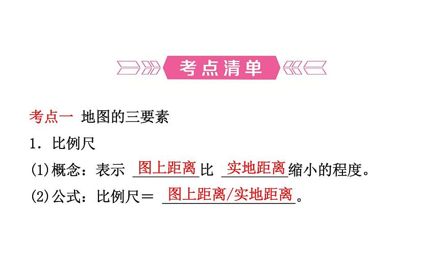 中考地理復習 課件:第二章 地圖 (共40張PPT)第2頁