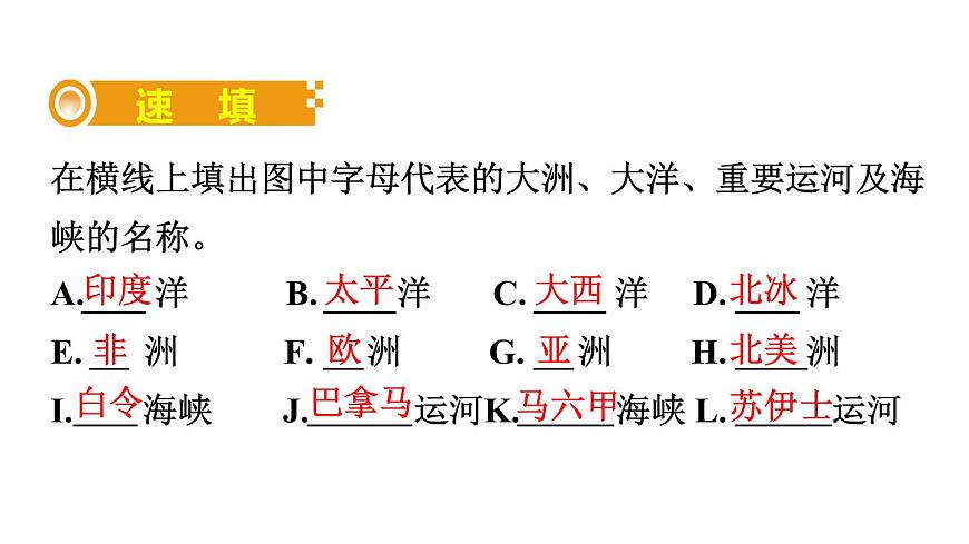 中考地理復習 課件三、海洋與陸地第3頁