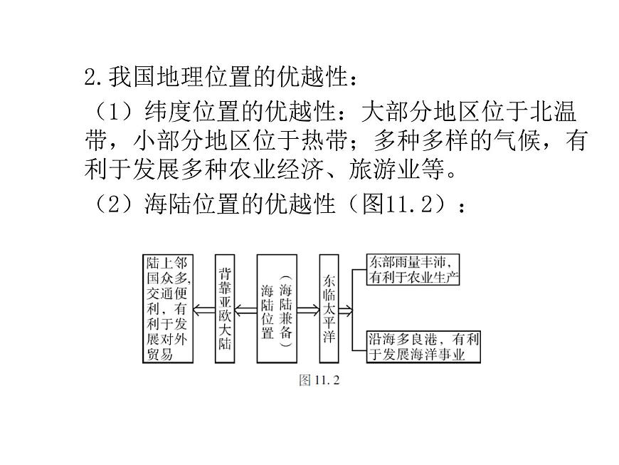中考地理復(fù)習(xí)中考地理二輪復(fù)習(xí)配套專題復(fù)習(xí)專題十一 從世界看中國復(fù)習(xí)課件第5頁