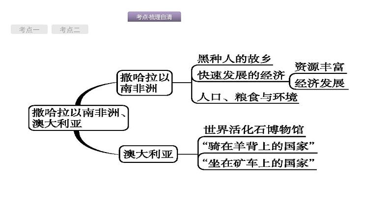 中考地理复习中考地理考前考点梳理第9讲 撒哈拉以南非洲、澳大利亚 (共50张PPT)第2页