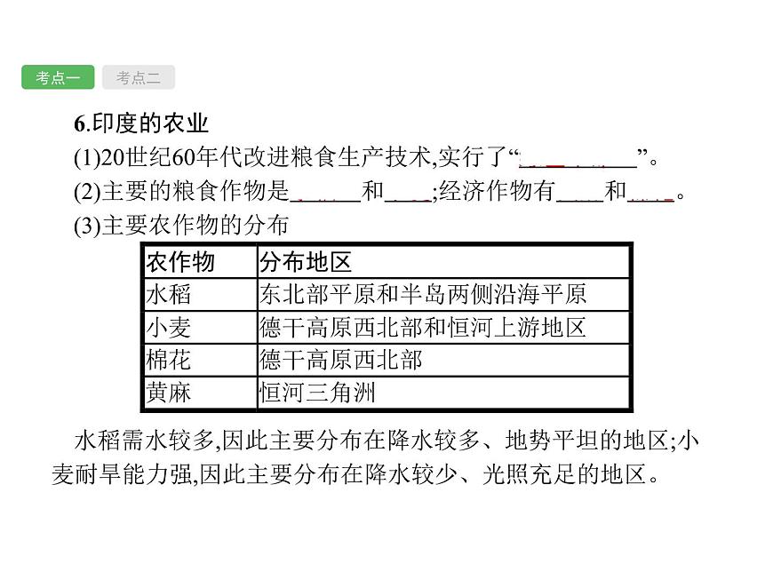中考地理復(fù)習(xí)初中地理總復(fù)習(xí)課件：第7講　印度、俄羅斯(共51張PPT)第6頁(yè)