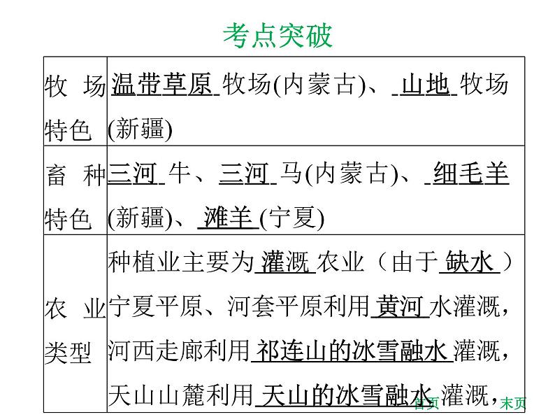 中考地理复习 专题突破课件:专题十六 西北地区及青藏地区08