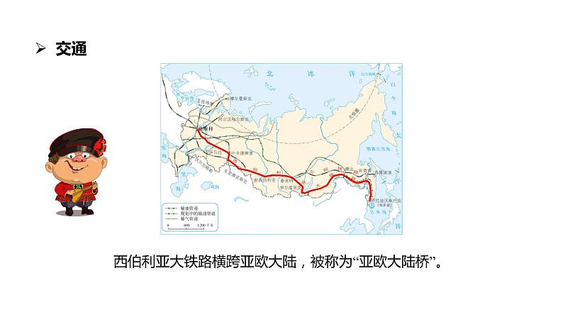 中考地理一轮复习 俄罗斯的交通与城市课件06
