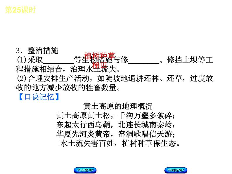 中考地理复习第25课时黄土高原 北京听课手册教学课件第7页