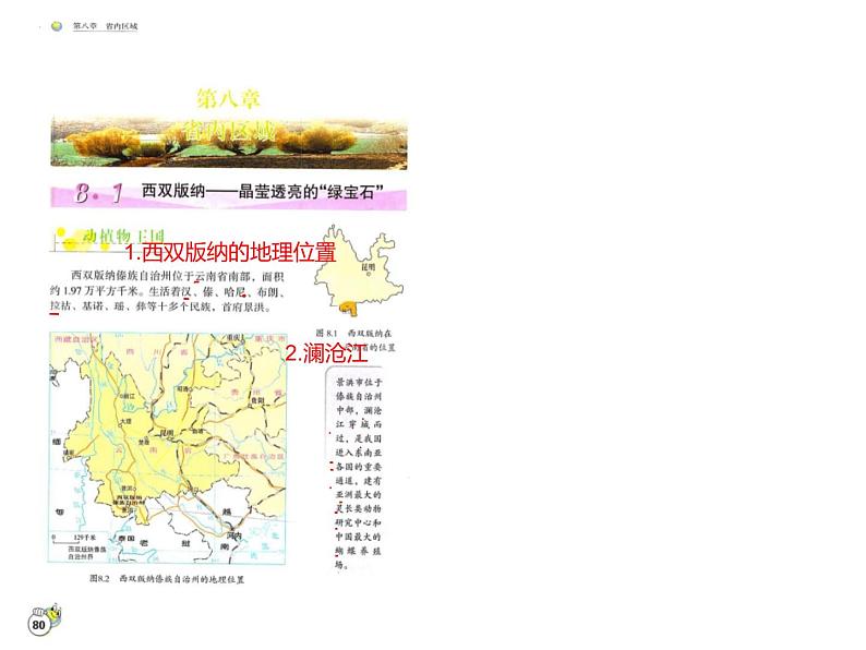 8.1西双版纳(笔记课件)-2022-2023学年八年级地理下册同步备课系列(晋教版)02