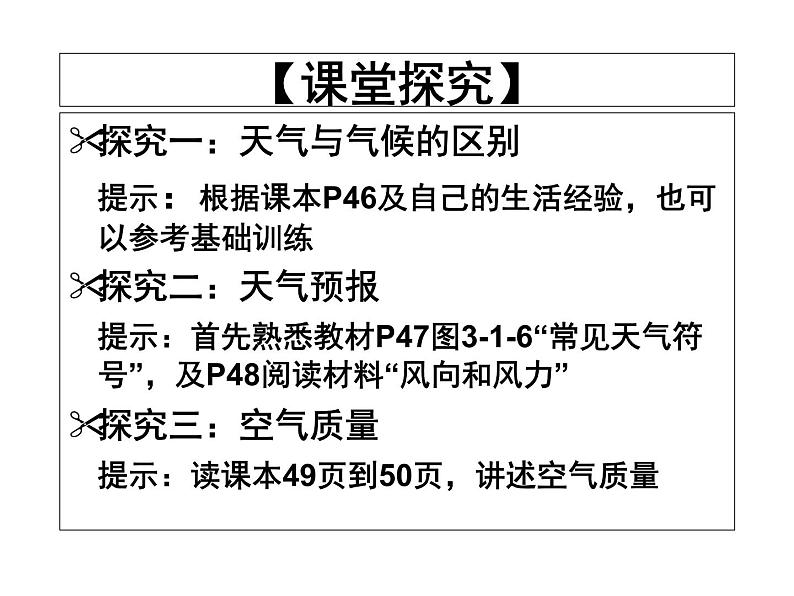 初中地理仁爱版七年级上册 3.1 天气 课件第3页