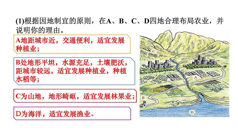 人教版八年级地理上册课件 4.2.2 发展农业要因地制宜 走科技强农之路07