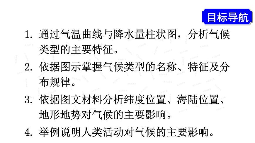 人教版地理七年級上冊第三章天氣與氣候 第四節(jié) 世界的氣候 課件第6頁