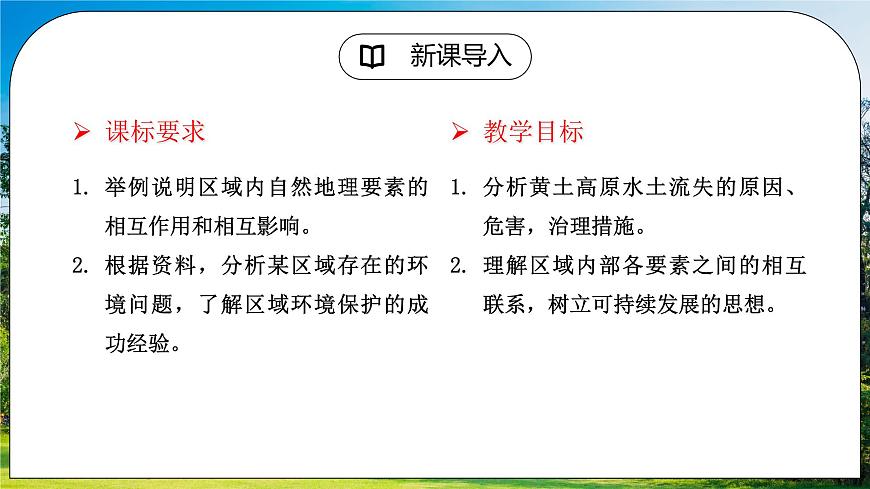 6.3《世界最大的黃土堆積區(qū)——黃土高原》（第二課時）課件第2頁