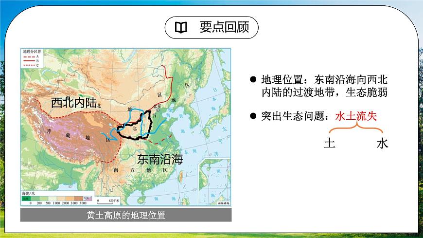 6.3《世界最大的黃土堆積區(qū)——黃土高原》（第二課時）課件第3頁