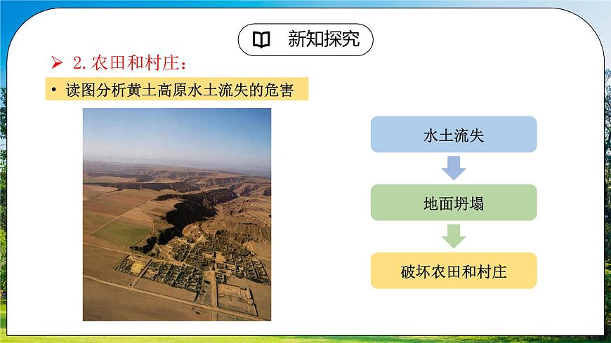 6.3《世界最大的黃土堆積區(qū)——黃土高原》（第二課時）課件第6頁
